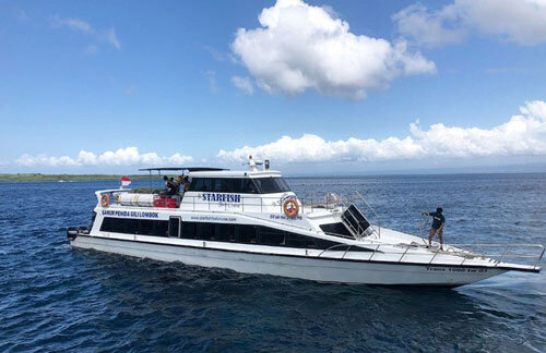 Starfish fast boat sanur to nusa penida and gili trawangan